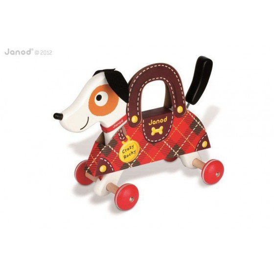 Janod wooden Dog for hauling large