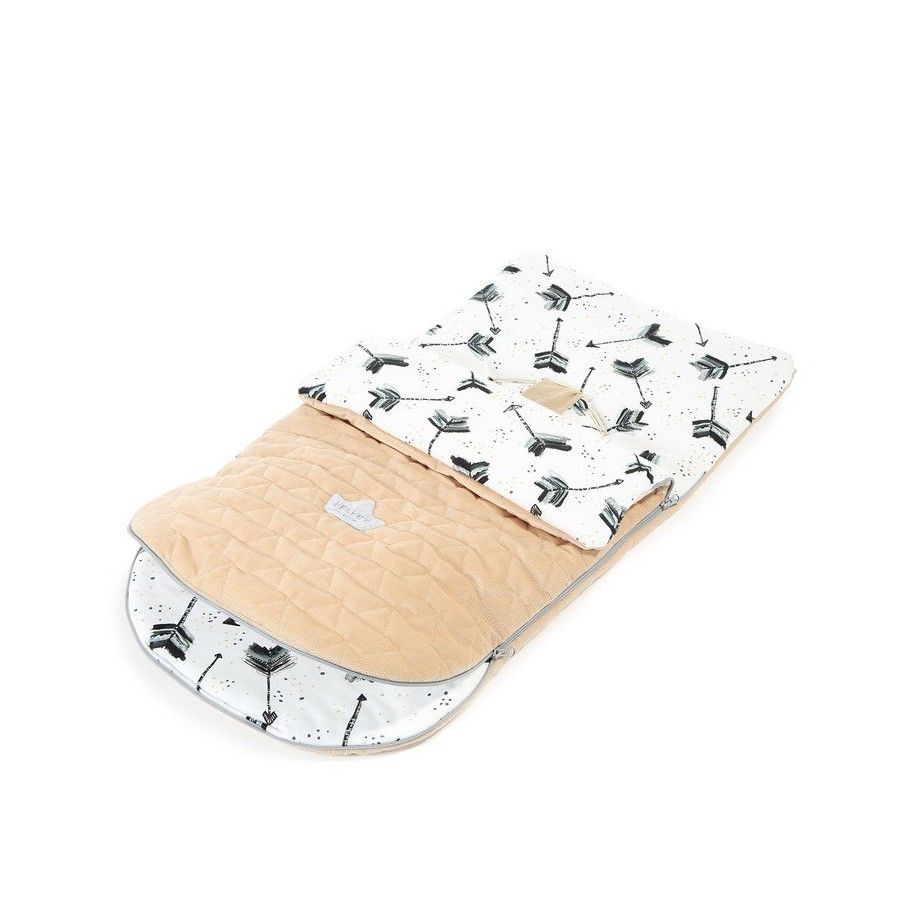 LA MILLOU SLAAPZAK VOOR KINDERWAGEN - S - BOHO ROYAL ARROWS