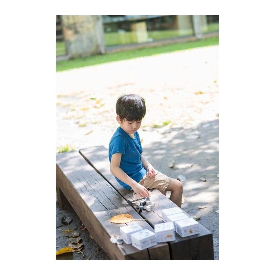 Plan Toys Klocki drewniane 24el