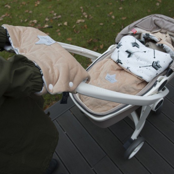 LA Millou VELVET BAG PREMIUM COLLECTION stroller sleeping bag