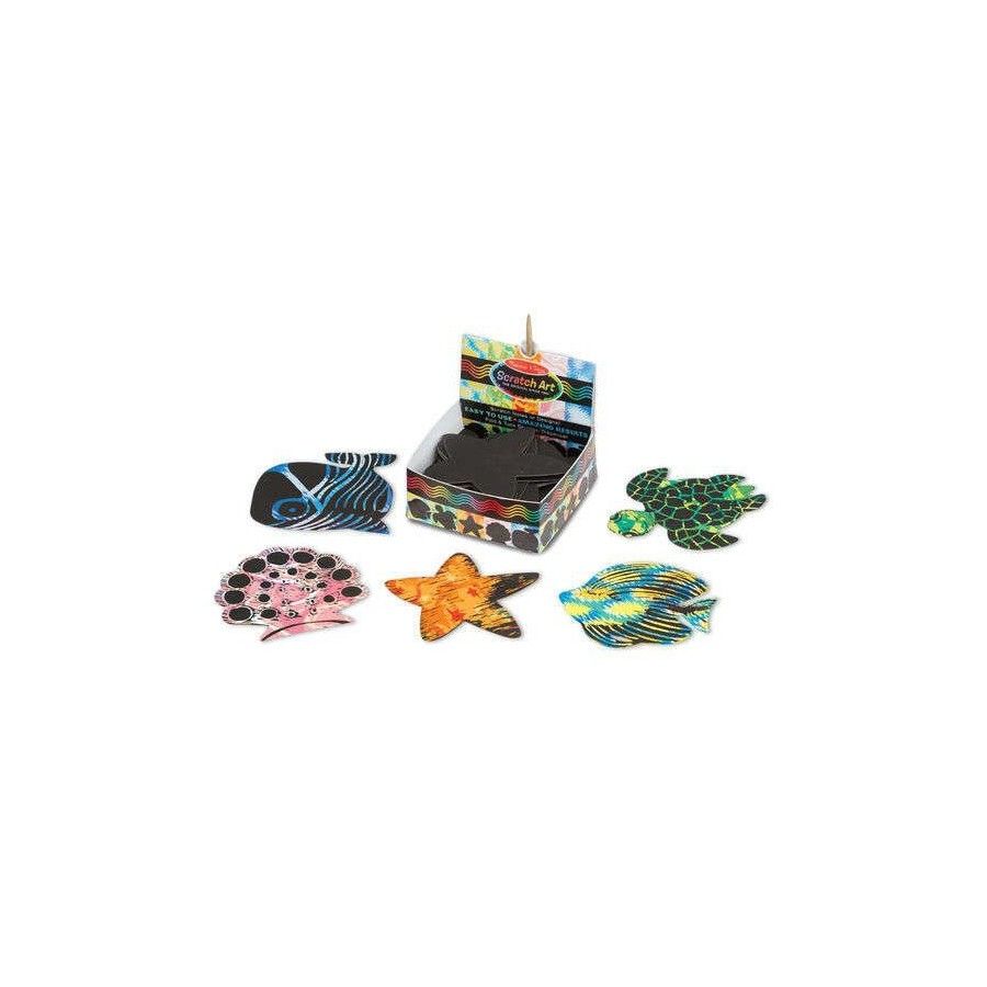 Melissa&Doug Zdrapki Holograficzne Mini ART NOTES Ocean