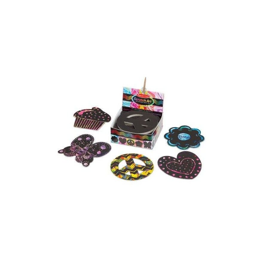 Melissa&Doug Zdrapki Holograficzne Mini ART NOTES Friendship