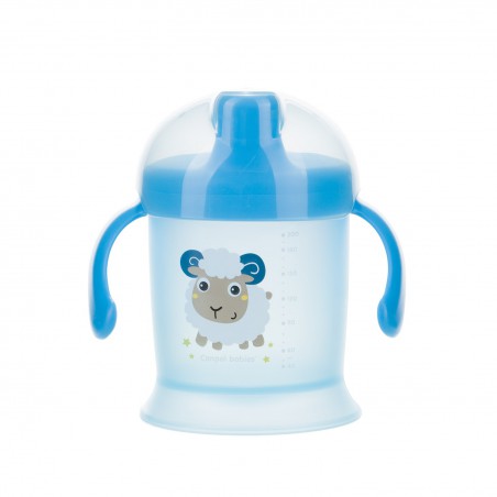 Canpol Kubek niekapek 200ml - Bunny & company blue