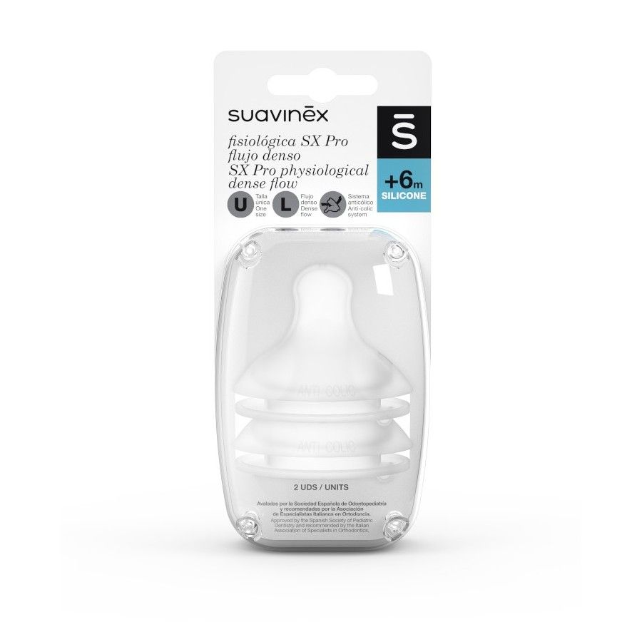 SUAVINEX SX PRO + 6M 2 Fopspenen 2 stuks 