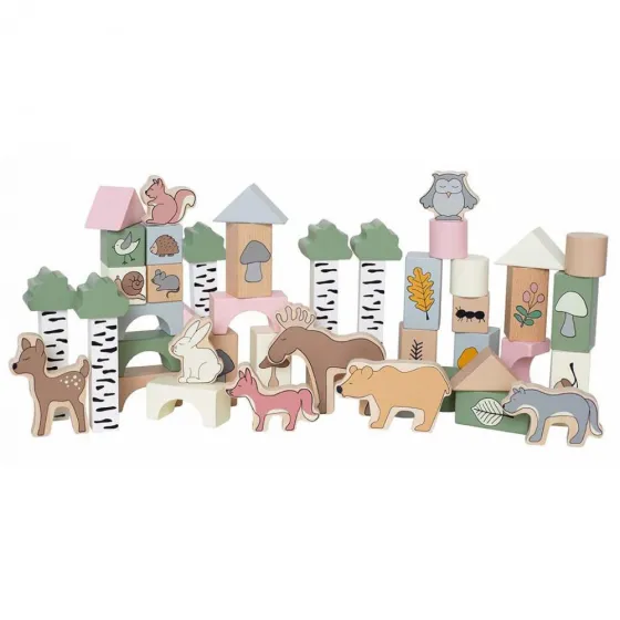 Jabadabado Wooden Forest Blocks