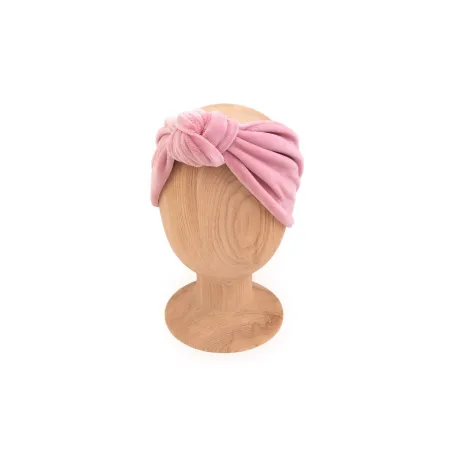 ULKA STIRNBAND SUPULKA SAMT ROSA