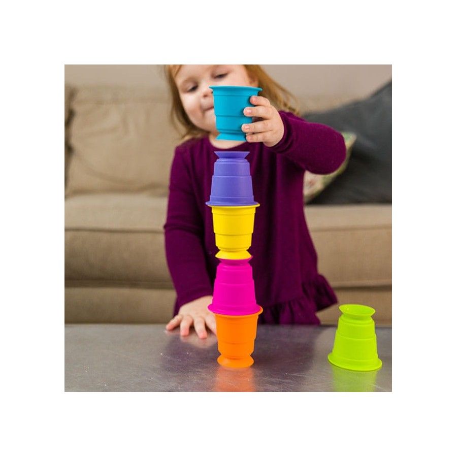 Fat Brain Toy Kubeczki Przyssawki.