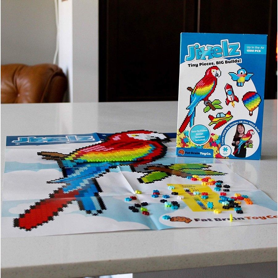 Fat Brain Toy Puzzles Pixels Jixelz. In der Luft. 