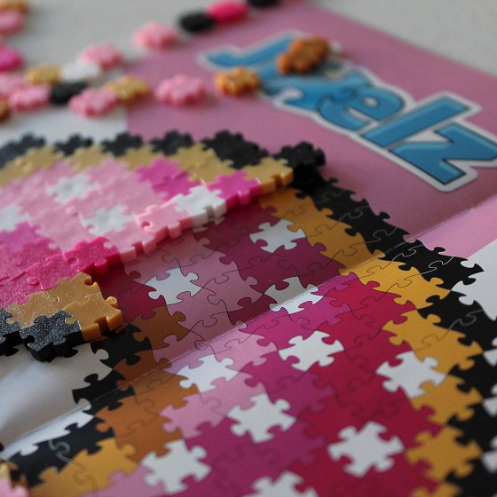 Fat Brain Toy Puzzelki Pixelki Jixelz. Słodkości. 700 elementów.